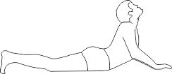 комплекс упражнений - гимнастика для спины поза змеи