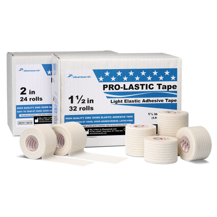 TEAR-LASTIC Tape white Pharmacels в командной упаковке